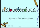 Aprende las fracciones | Recurso educativo 35973