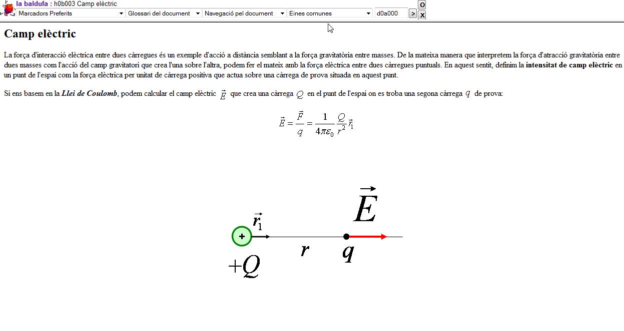 La baldufa, física a la carta: Camp elèctric | Recurso educativo 36797