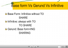 Gerunds and infinitives | Recurso educativo 37734