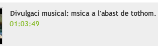 Divulgació musical: música a l'abast de tothom | Recurso educativo 39621