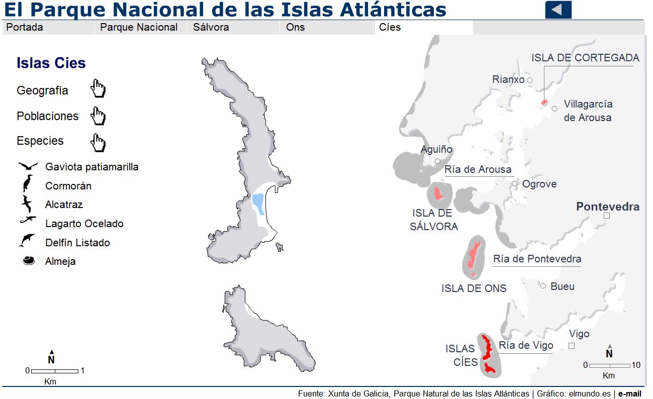 Parque Natural: Las Islas Atlánticas | Recurso educativo 41128