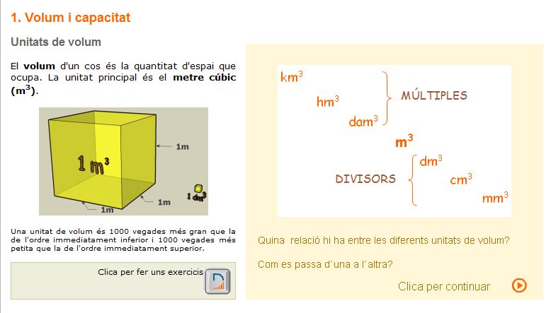 Unitats de volum | Recurso educativo 44096