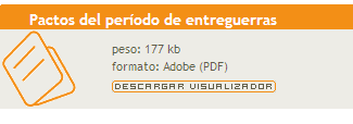 Pactos del período de entreguerras | Recurso educativo 44439