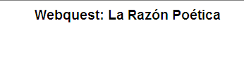 La Razón Poética | Recurso educativo 44467