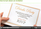 How to turn down an invitation | Recurso educativo 47503