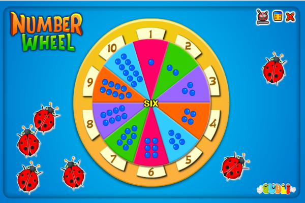 Number wheel | Recurso educativo 49889