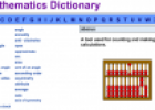 Mathematics dictionary | Recurso educativo 55093