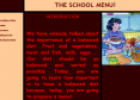 Webquest: The school menu | Recurso educativo 10017