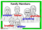 Family members (flashcards) | Recurso educativo 18112