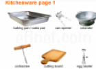 Kitchenware vocabulary | Recurso educativo 20273