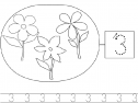 Ficha Matemáticas: El número 3 | Recurso educativo 24327