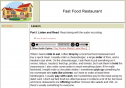 Reading: Fast Food Restaurant | Recurso educativo 24588