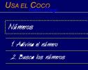 Usa el coco: Busca los números 1 | Recurso educativo 6005