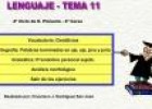 Lenguaje 4º. Tema 11 | Recurso educativo 6344