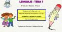 Lenguaje 4º. Tema 7 | Recurso educativo 6348