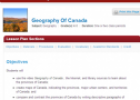 Geography of Canada | Recurso educativo 70735