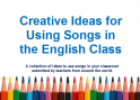 Creative ideas for using songs - Google Docs | Recurso educativo 75340