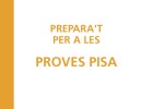 Prepara't per a les proves PISA | Recurso educativo 76164