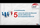 5 casos de uso de herramientas web 2.0 en la docencia | Recurso educativo 118160