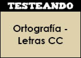 Ortografía - Letras CC | Recurso educativo 45891