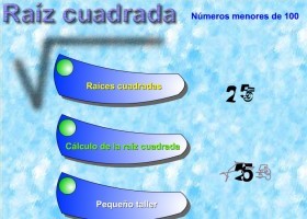 raiz cuadrada | Recurso educativo 774525