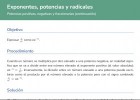 Potencias positivas, negativas y fraccionarias | Recurso educativo 786288